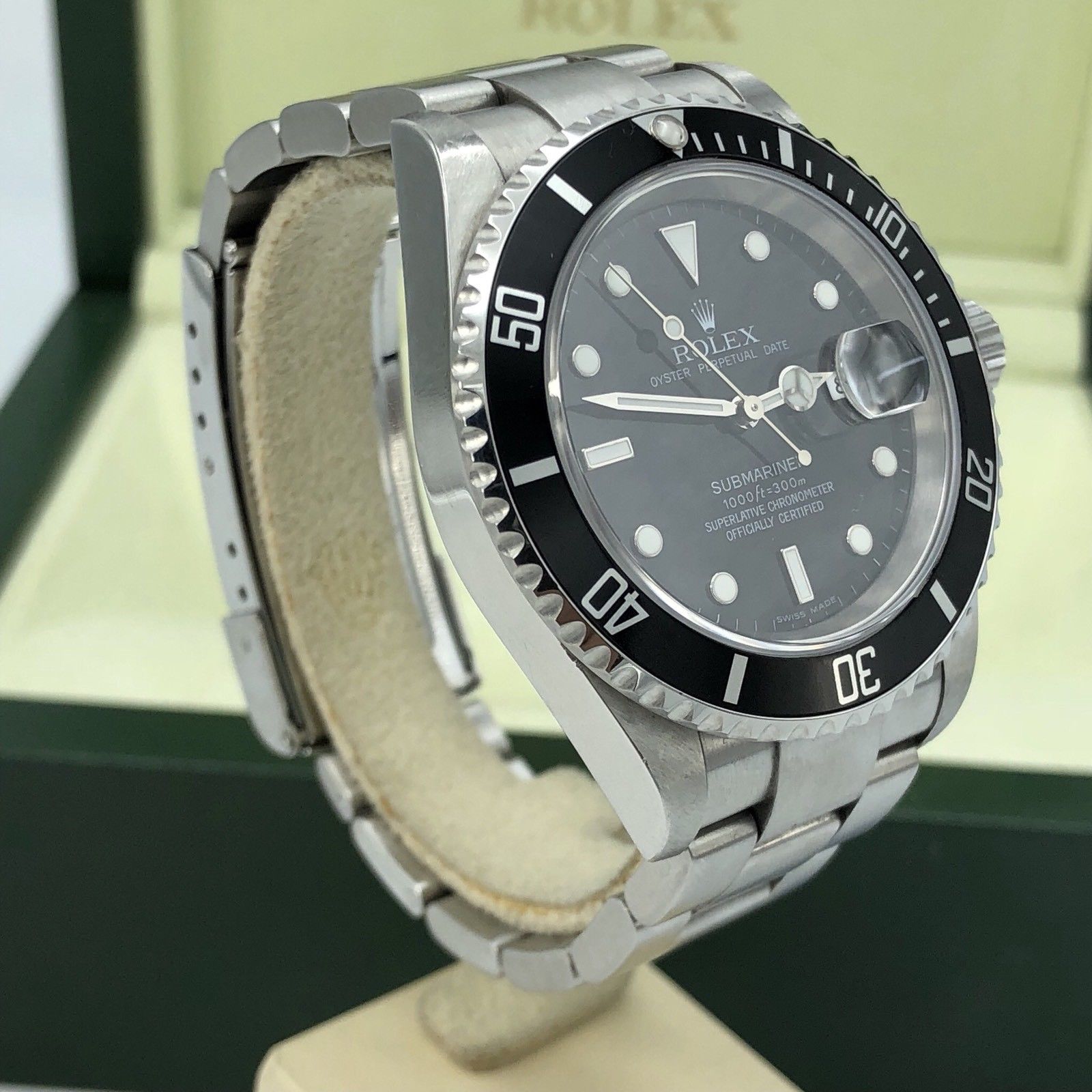 2006 Rolex Submariner 16610 Z Serial Unpolished With box