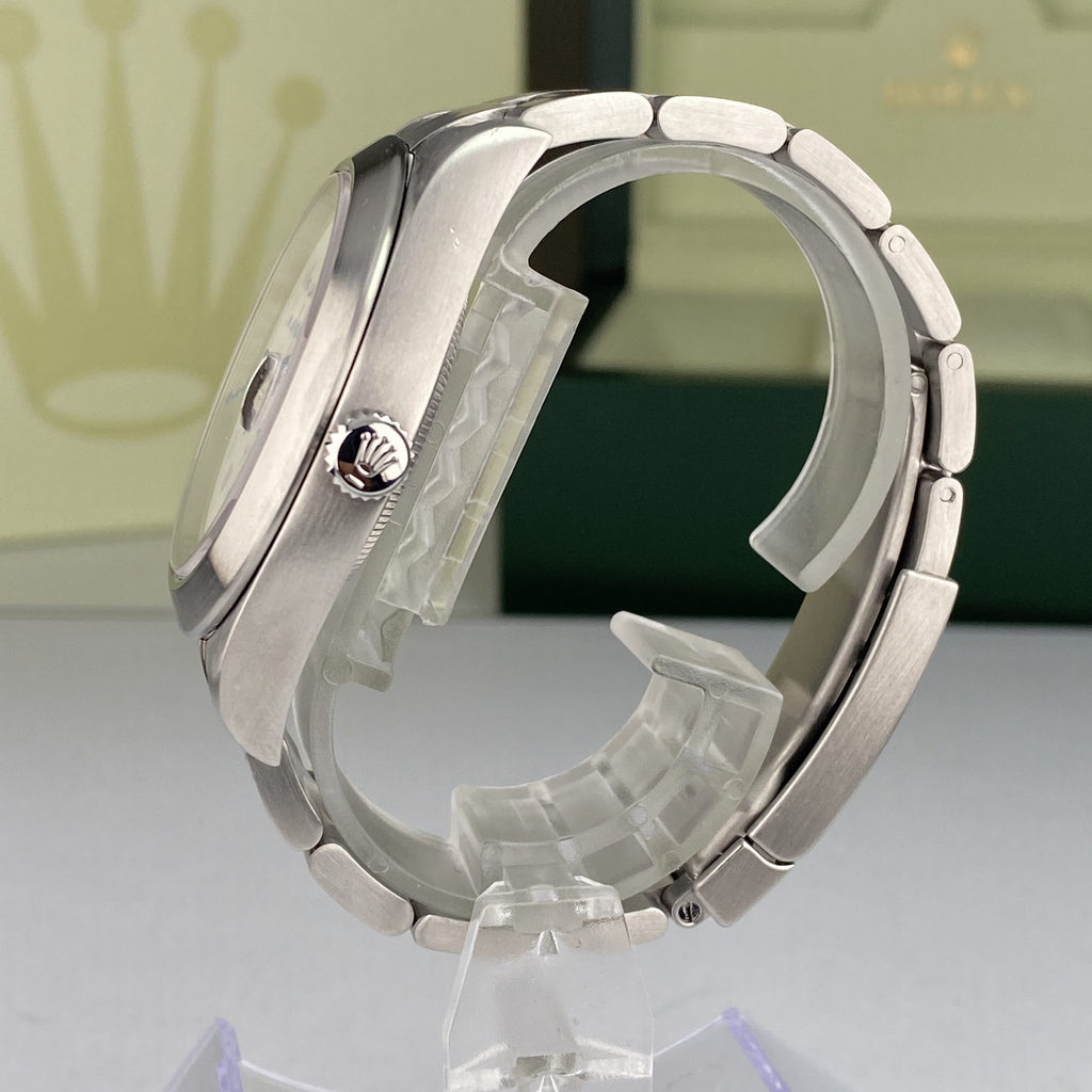 Unique Rolex Datejust 116300 41mm Custom “Who cares I am already late”