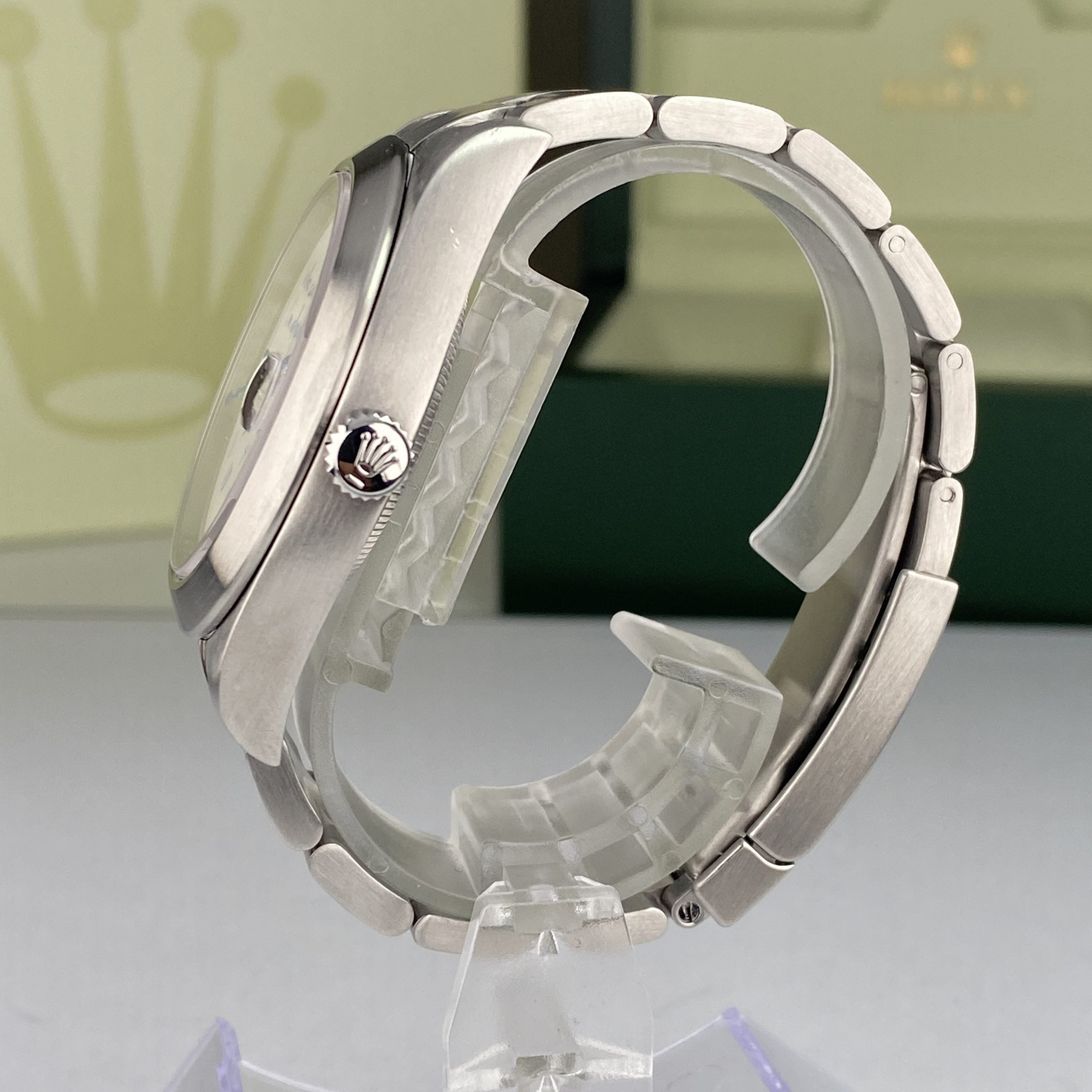 Unique Rolex Datejust 116300 41mm Custom “Who cares I am already late”