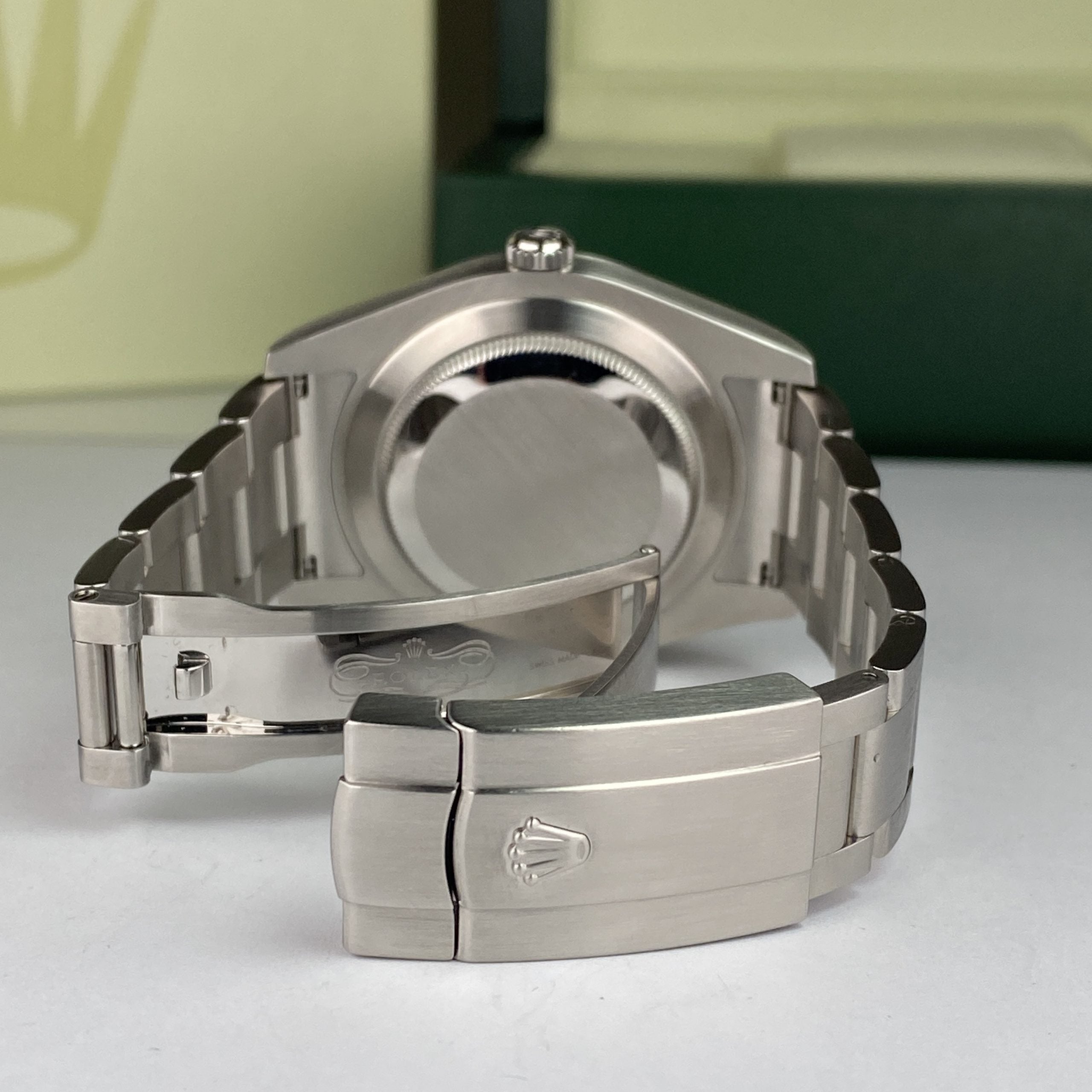 Unique Rolex Datejust 116300 41mm Custom “Who cares I am already late”