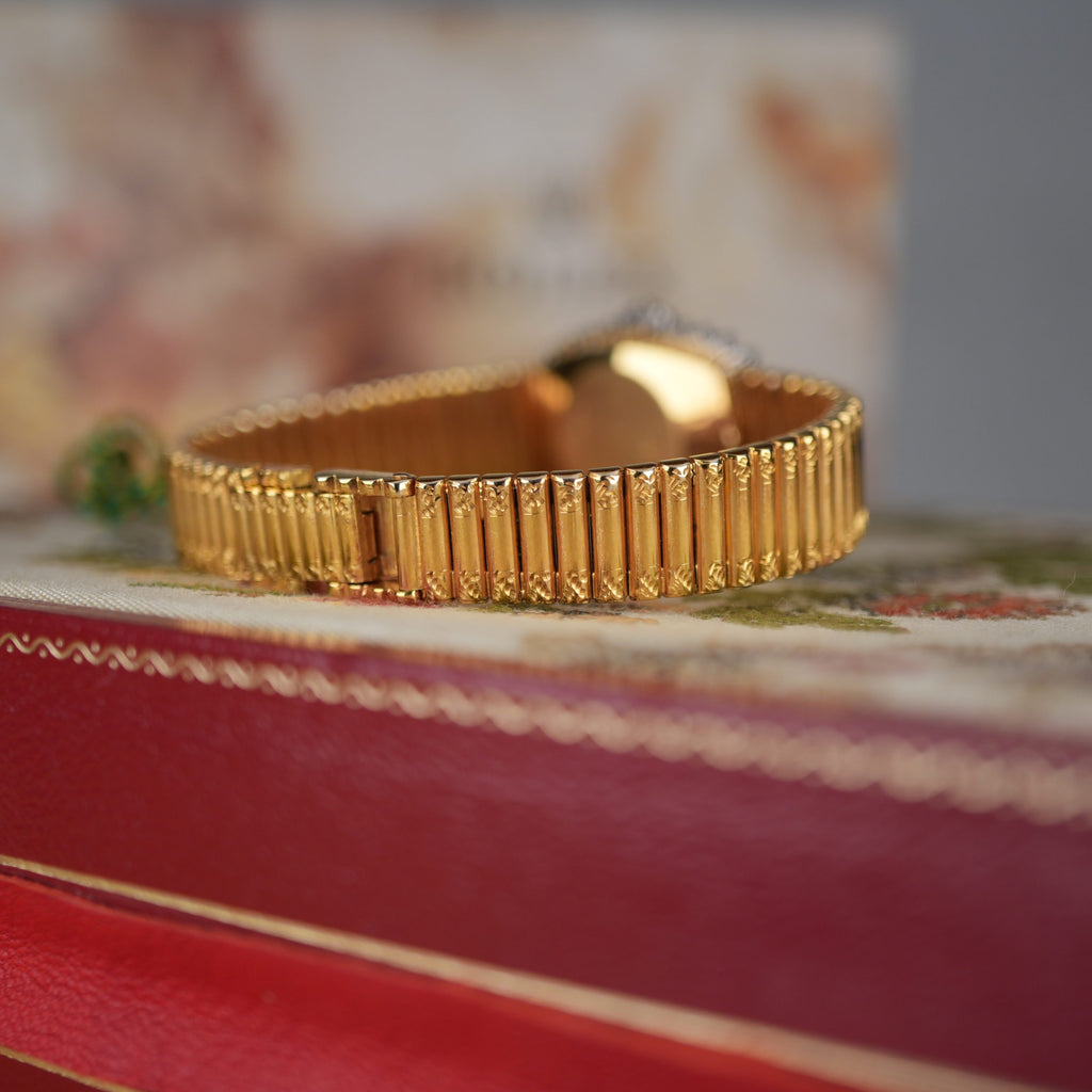 Unique Rolex Orchid 3466 Factory Diamonds and Rubies 18k Gold with Box