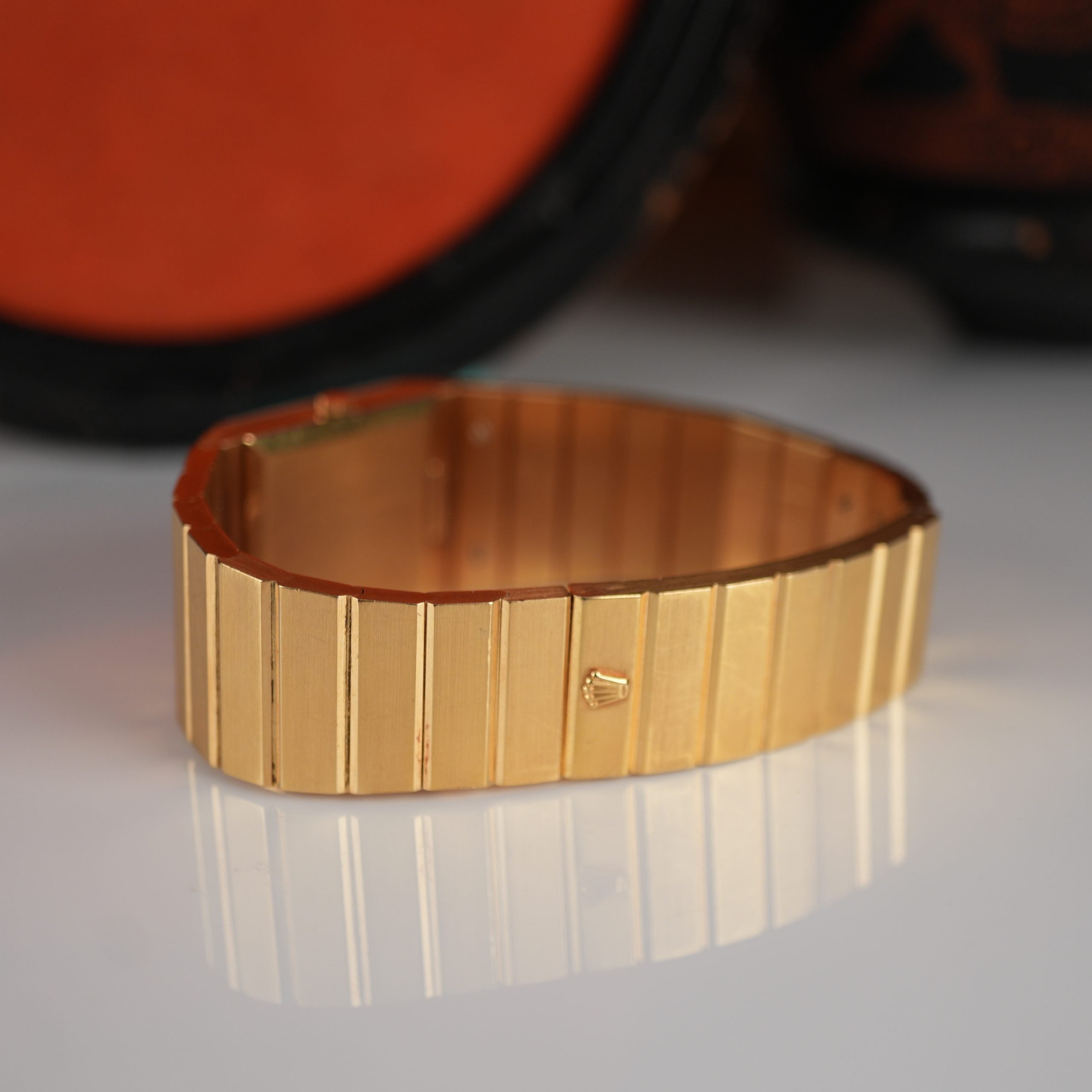 1976 Rolex Cellini King Midas 4316 Pyramid Gold Dial Unpolished Mint Condition