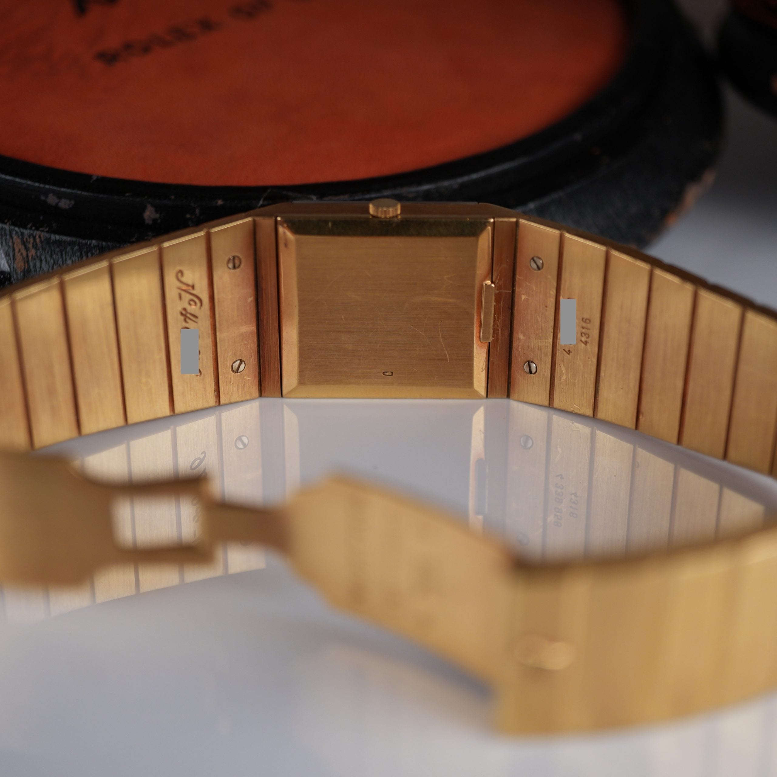 1976 Rolex Cellini King Midas 4316 Pyramid Gold Dial Unpolished Mint Condition