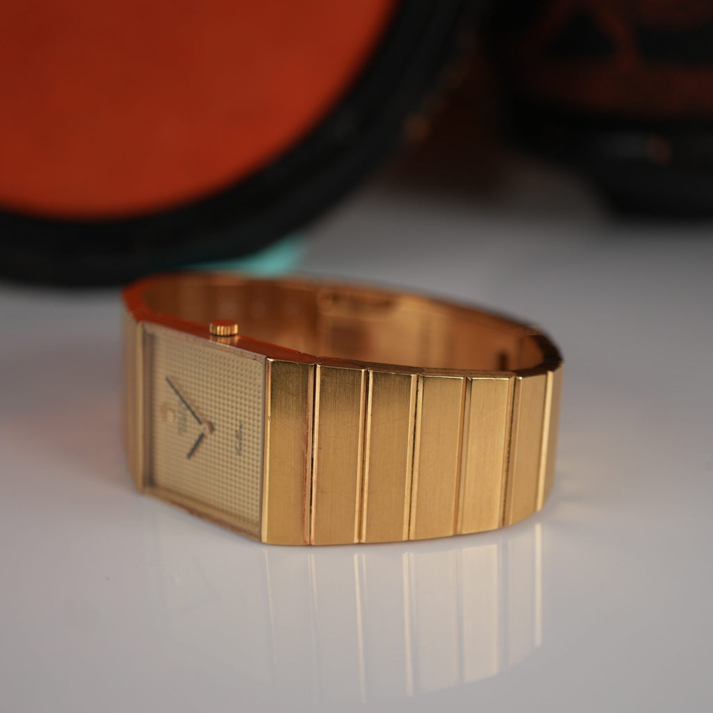 1976 Rolex Cellini King Midas 4316 Pyramid Gold Dial Unpolished Mint Condition