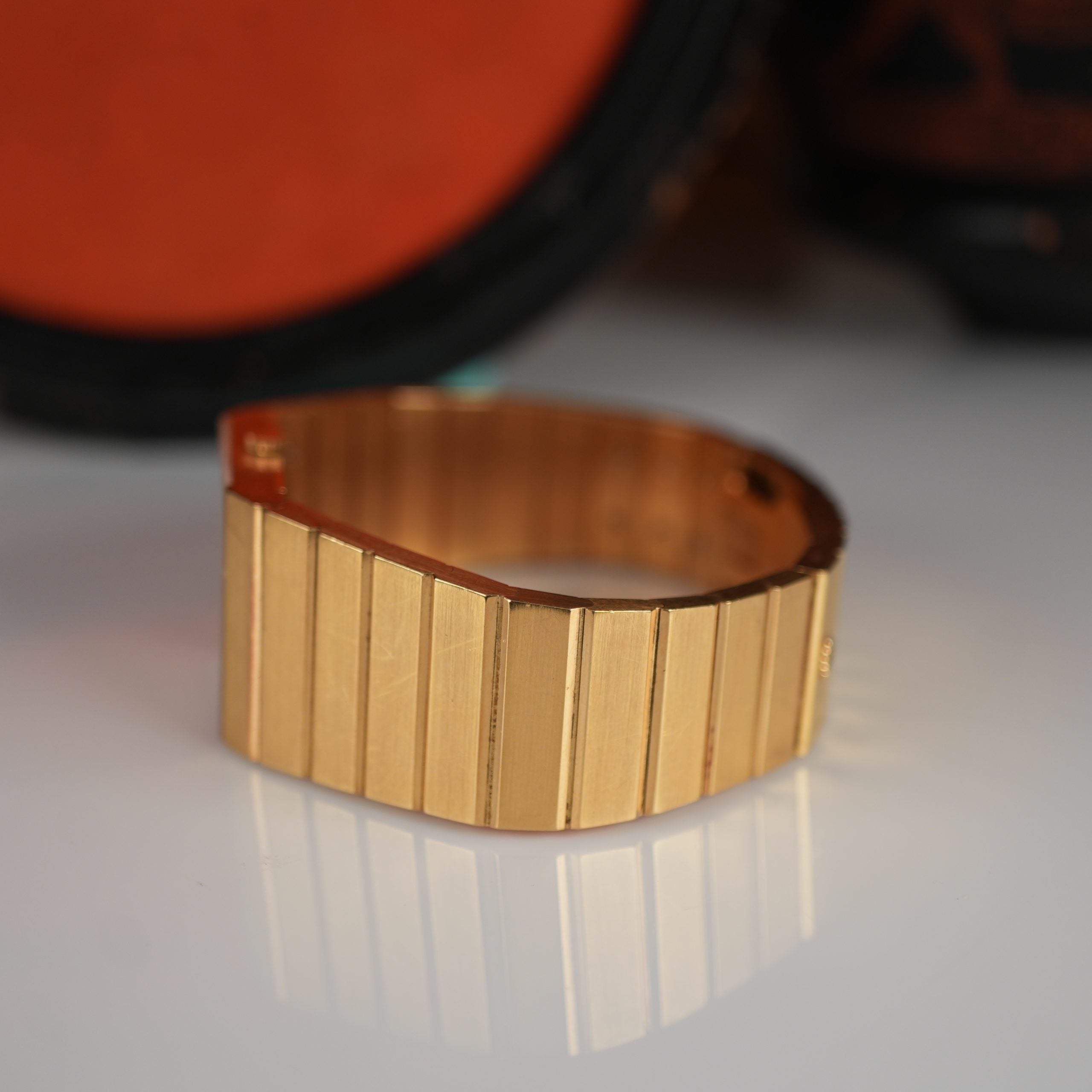 1976 Rolex Cellini King Midas 4316 Pyramid Gold Dial Unpolished Mint Condition