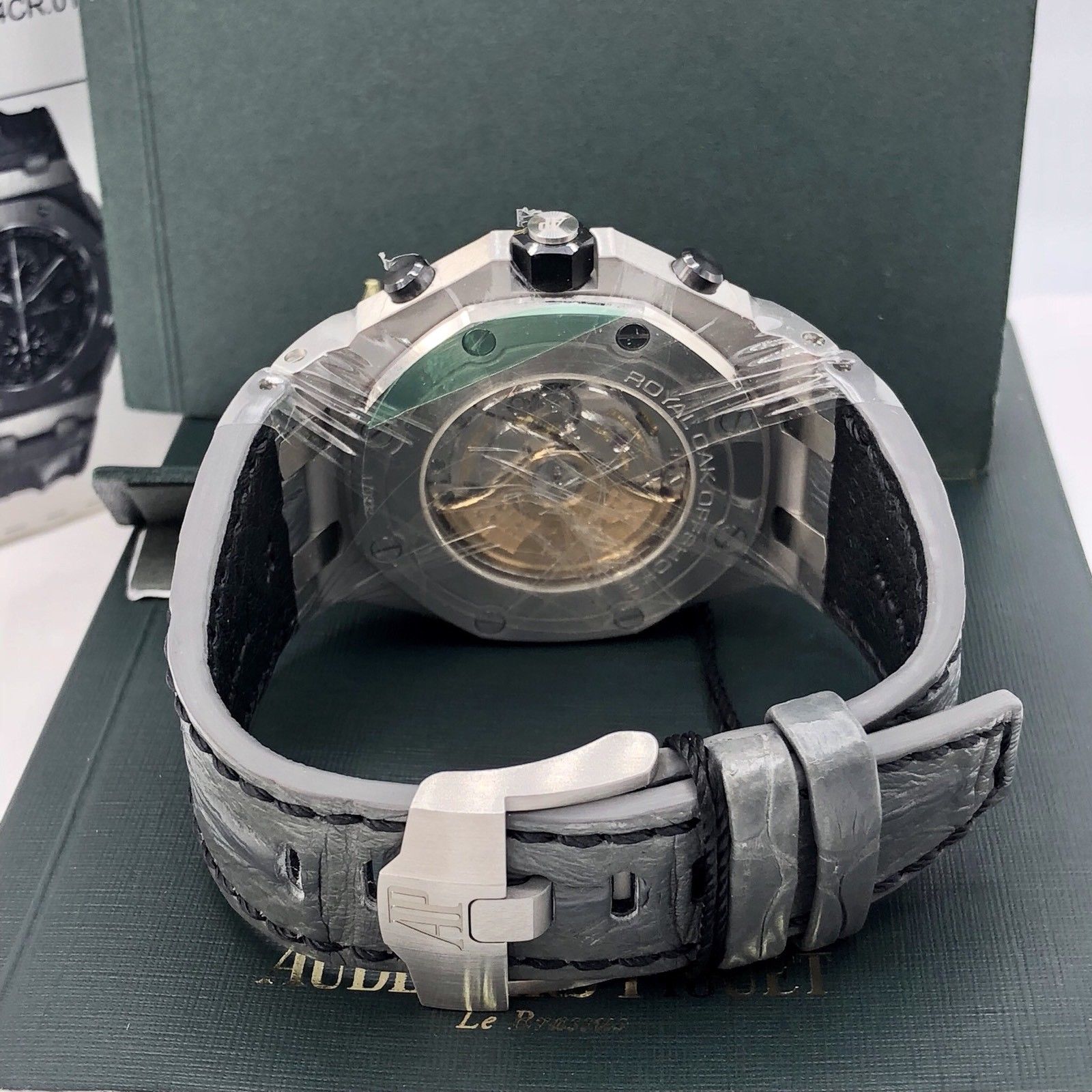 Unworn AUDEMARS PIGUET Royal Oak Offshore Elephant 26470ST Sealed papers box