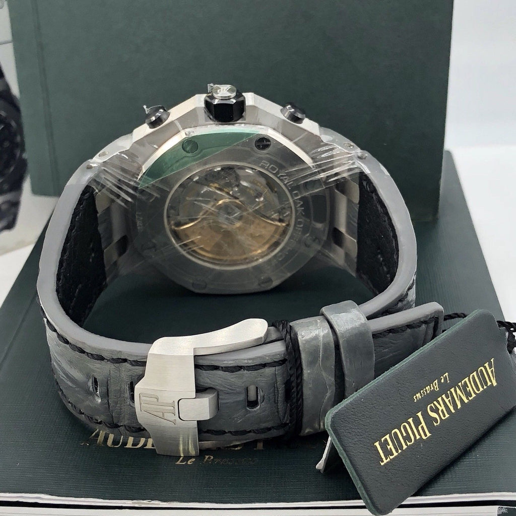 Unworn AUDEMARS PIGUET Royal Oak Offshore Elephant 26470ST Sealed papers box