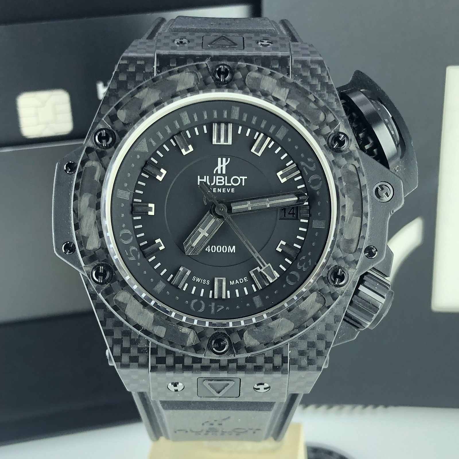 Unworn Hublot Big Bang King Power Oceangraphic Monaco Edition 731.QX.1140.RX