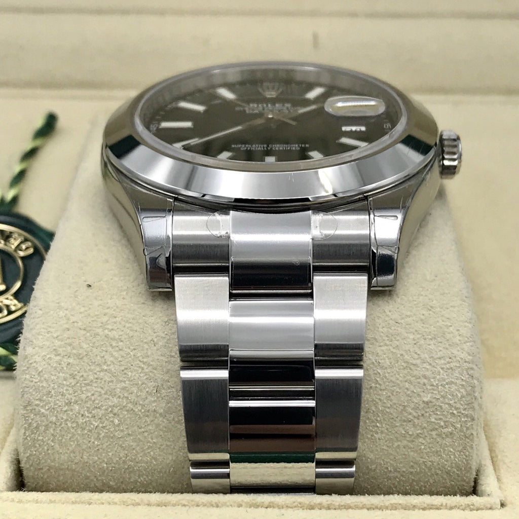 Unworn Rolex 116300 Datejust II 41mm SS Black Dial box and card 2016