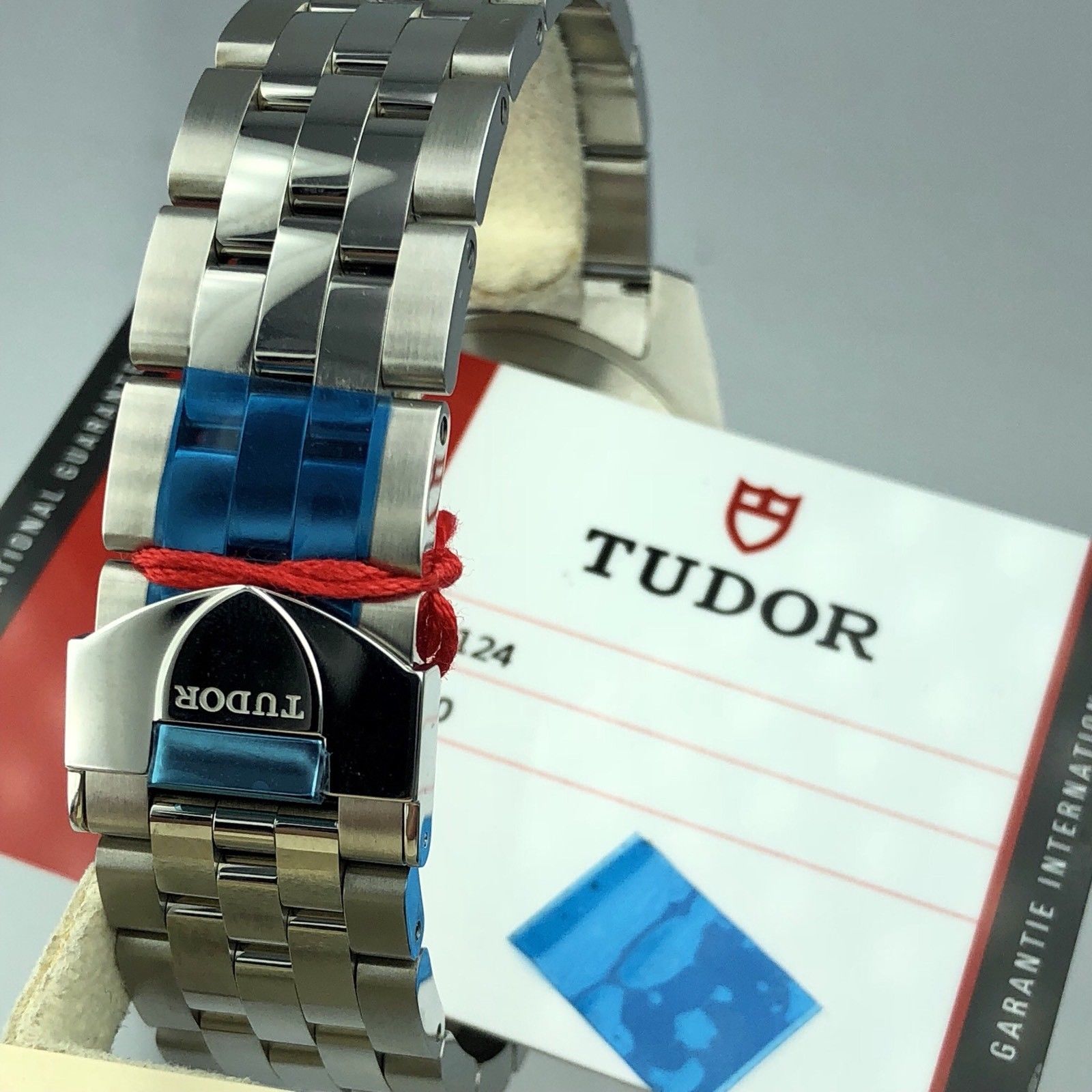 Unworn Tudor 57000 Glamour Double Date Steel With Card big size 42mm