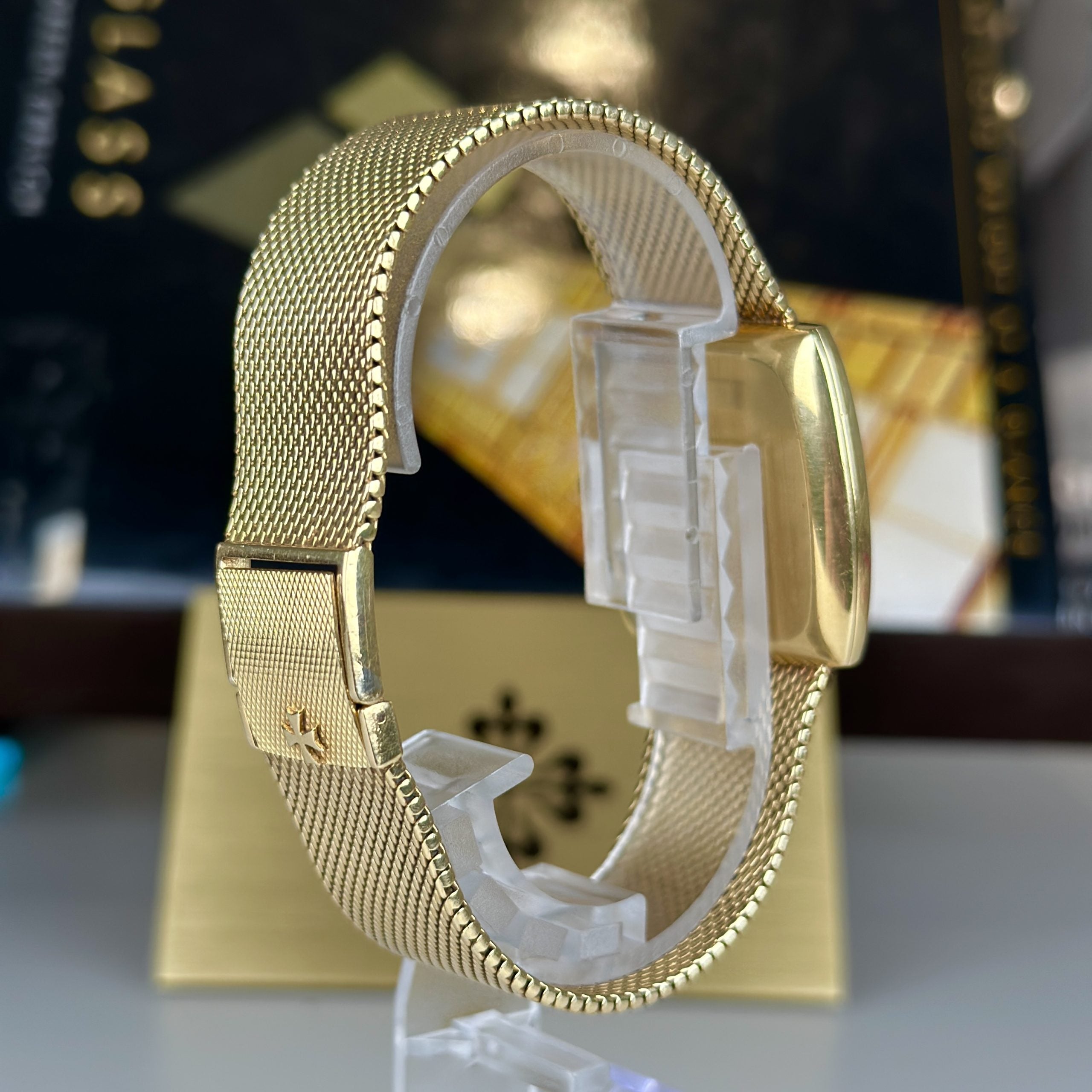 Vacheron Constantin Ref. 44003 Jumbo Automatic with factory onyx dial 18k Gold
