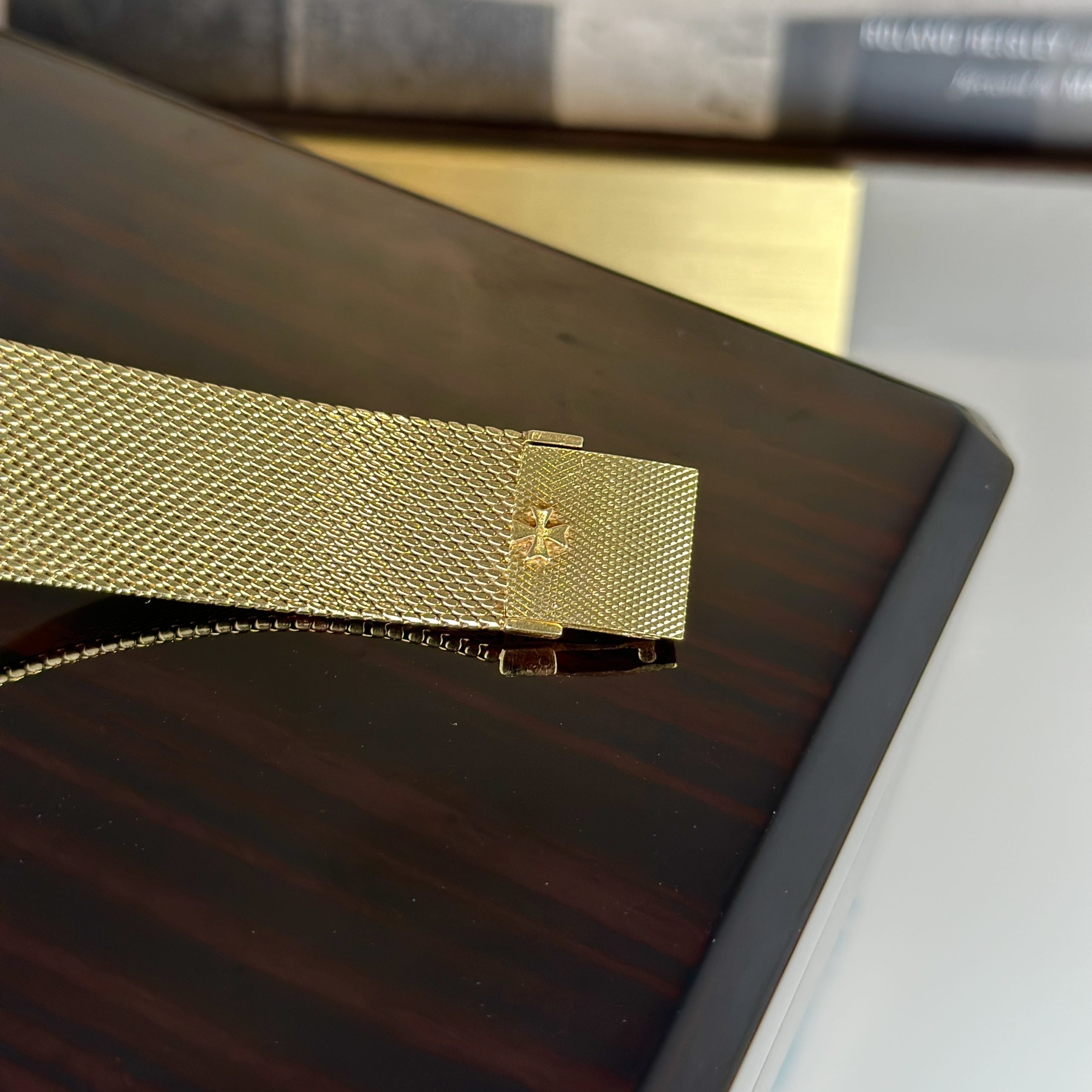 Vacheron Constantin Ref. 44003 Jumbo Automatic with factory onyx dial 18k Gold
