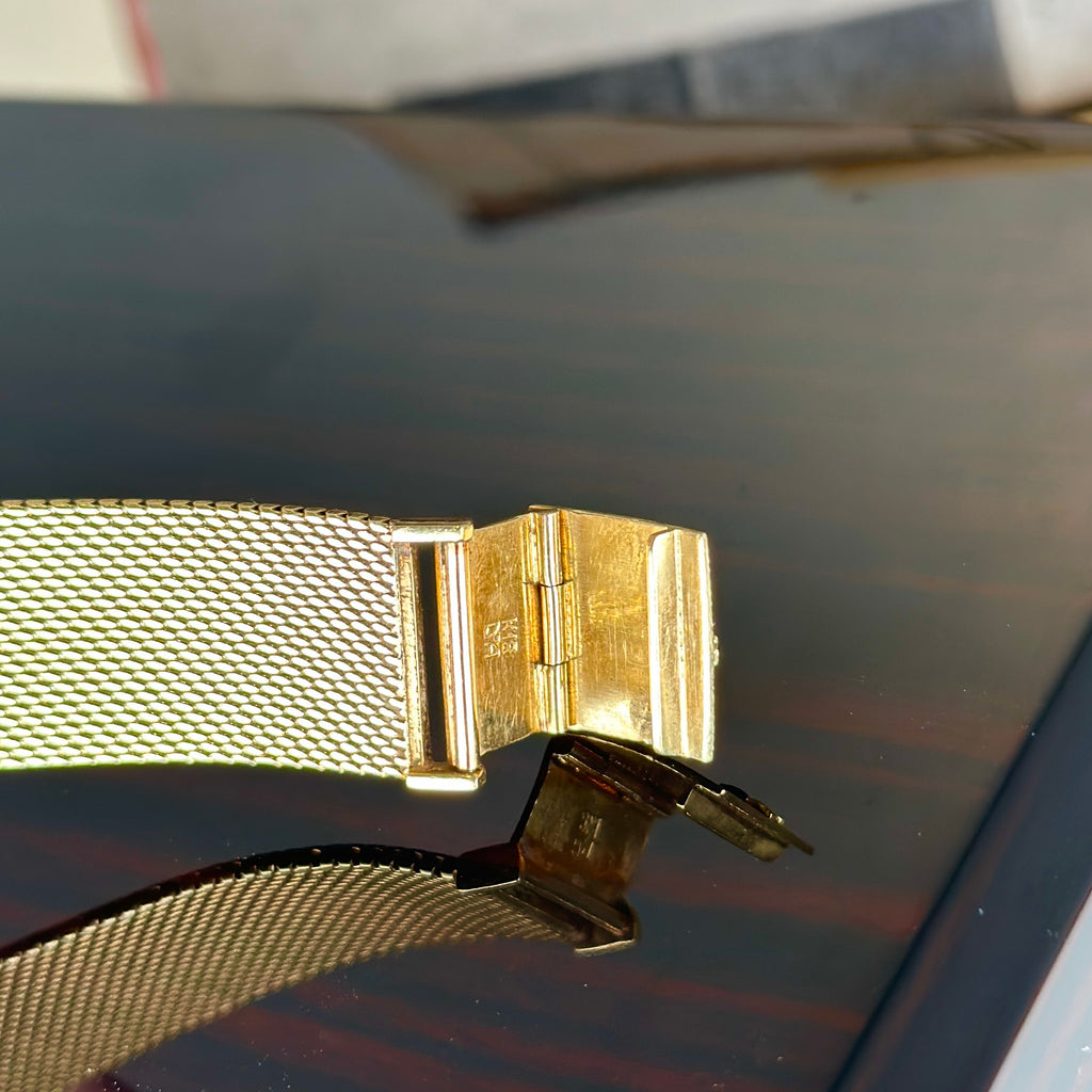 Vacheron Constantin Ref. 44003 Jumbo Automatic with factory onyx dial 18k Gold