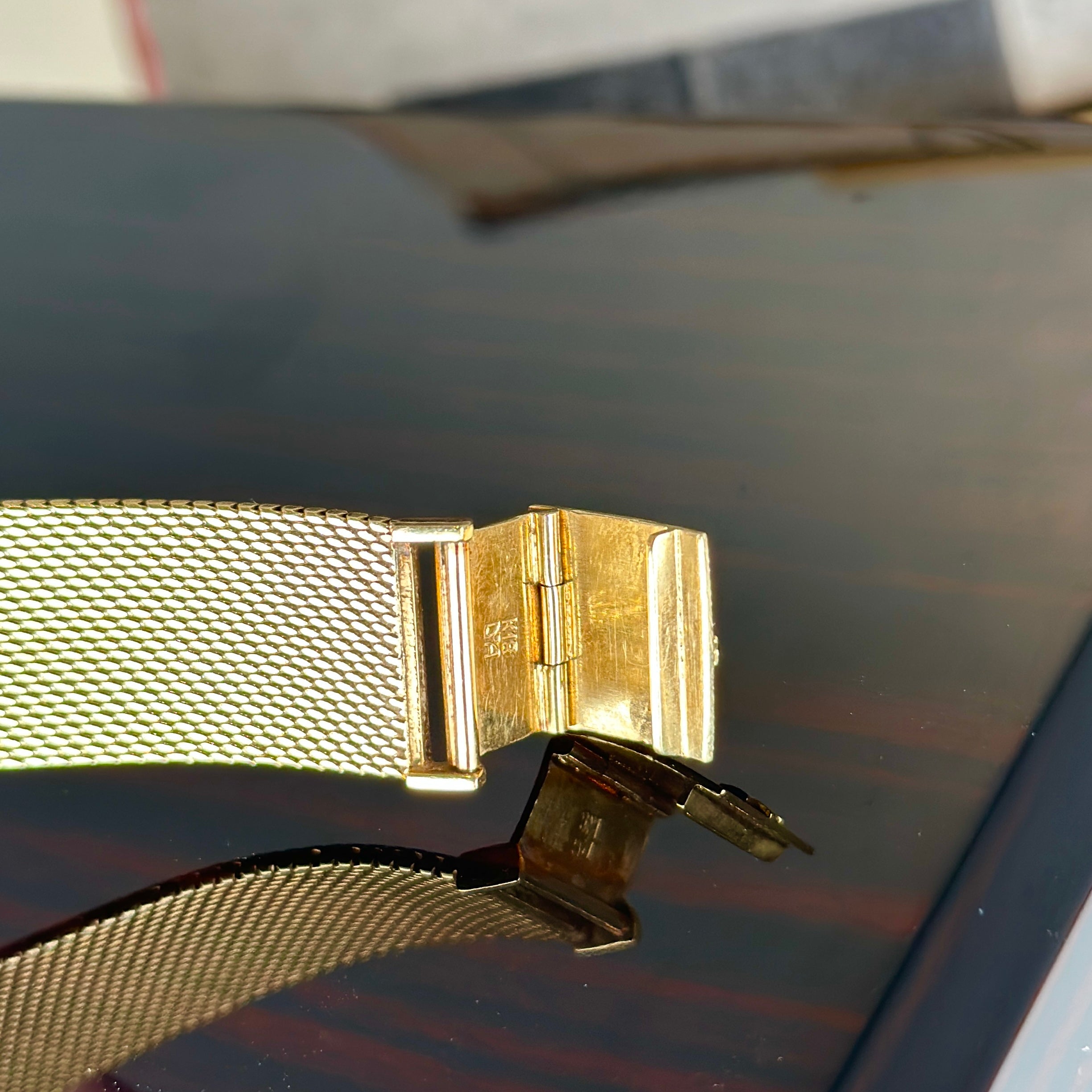 Vacheron Constantin Ref. 44003 Jumbo Automatic with factory onyx dial 18k Gold