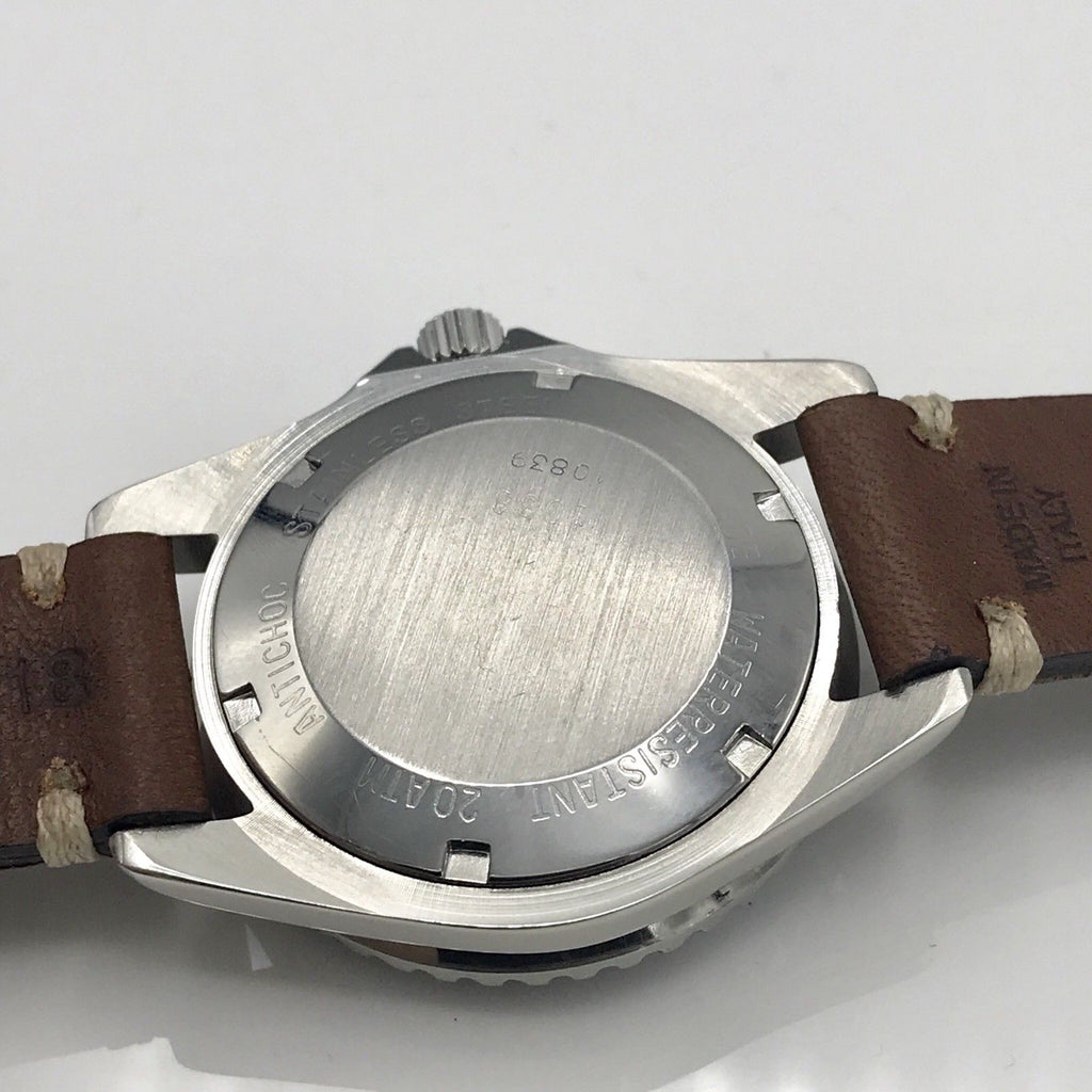 Vintage Aquadive Day-Date Divers Watch Blue dial & insert Amazing Patina PCG