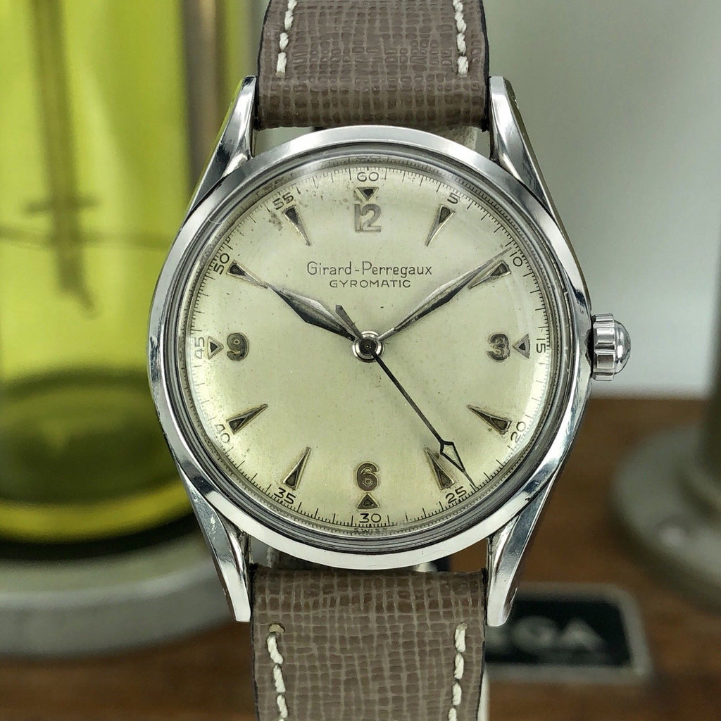 Vintage Girard Perregaux gyromatic automatic 34mm 1960’s