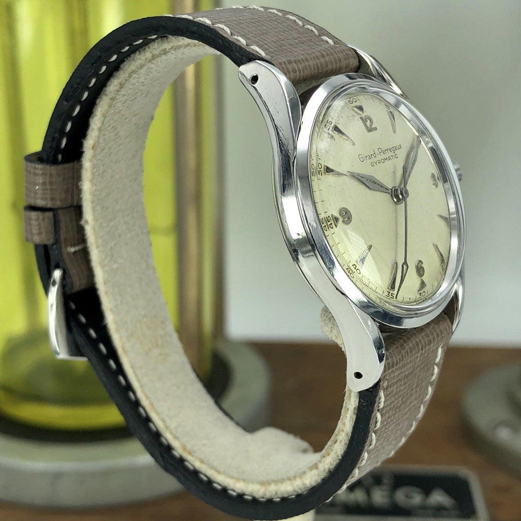 Vintage Girard Perregaux gyromatic automatic 34mm 1960’s