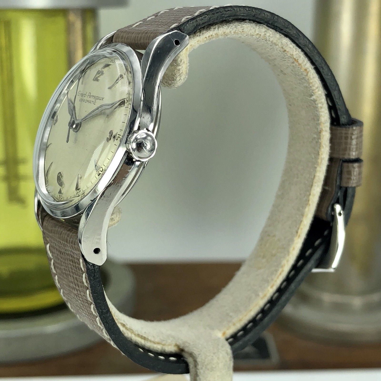 Vintage Girard Perregaux gyromatic automatic 34mm 1960’s
