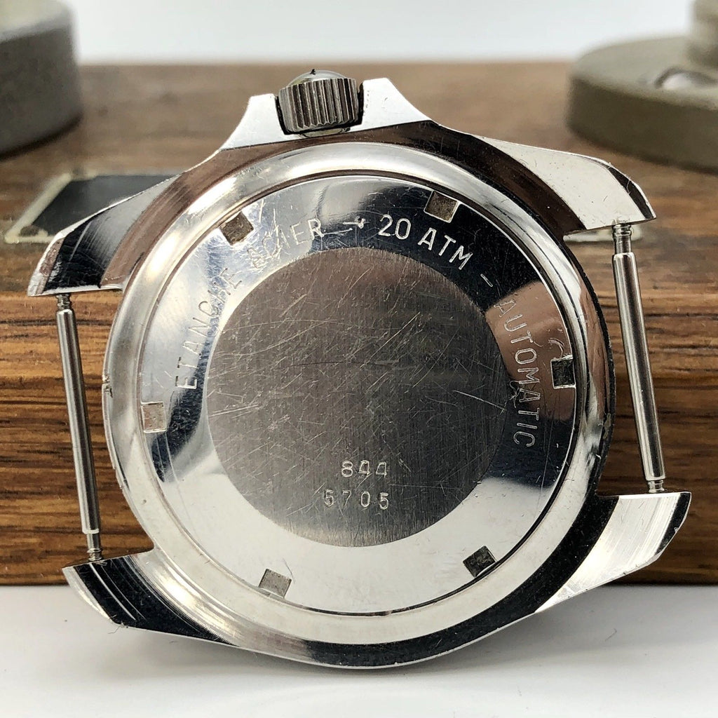 Vintage Heuer Monnin 844 Automatic Professional Diver 1000 cathedral hands