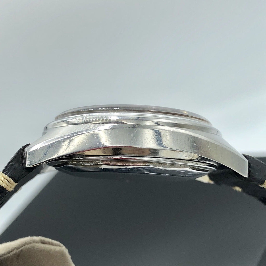 Vintage Movado Datron Sub Sea Zenith El Primero Chronograph Panda Steel