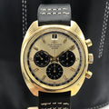 Vintage Movado Datron Sub Sea Zenith El Primero Chronograph Solid 14k Gold
