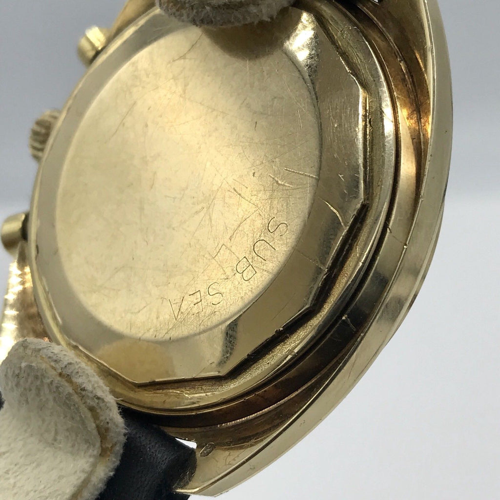 Vintage Movado Datron Sub Sea Zenith El Primero Chronograph Solid 14k Gold