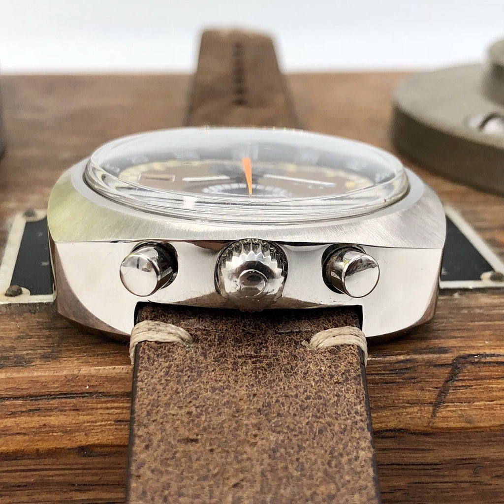 Vintage Omega Bullhead Seamaster Chronograph 146.011-69 Caliber 930