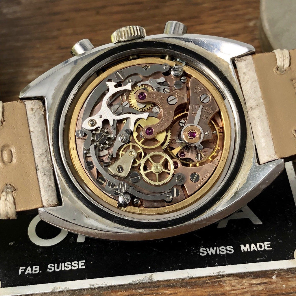Vintage Omega Seamaster Chronograph 145.006-66 Caliber 321 Rev. Panda Dial
