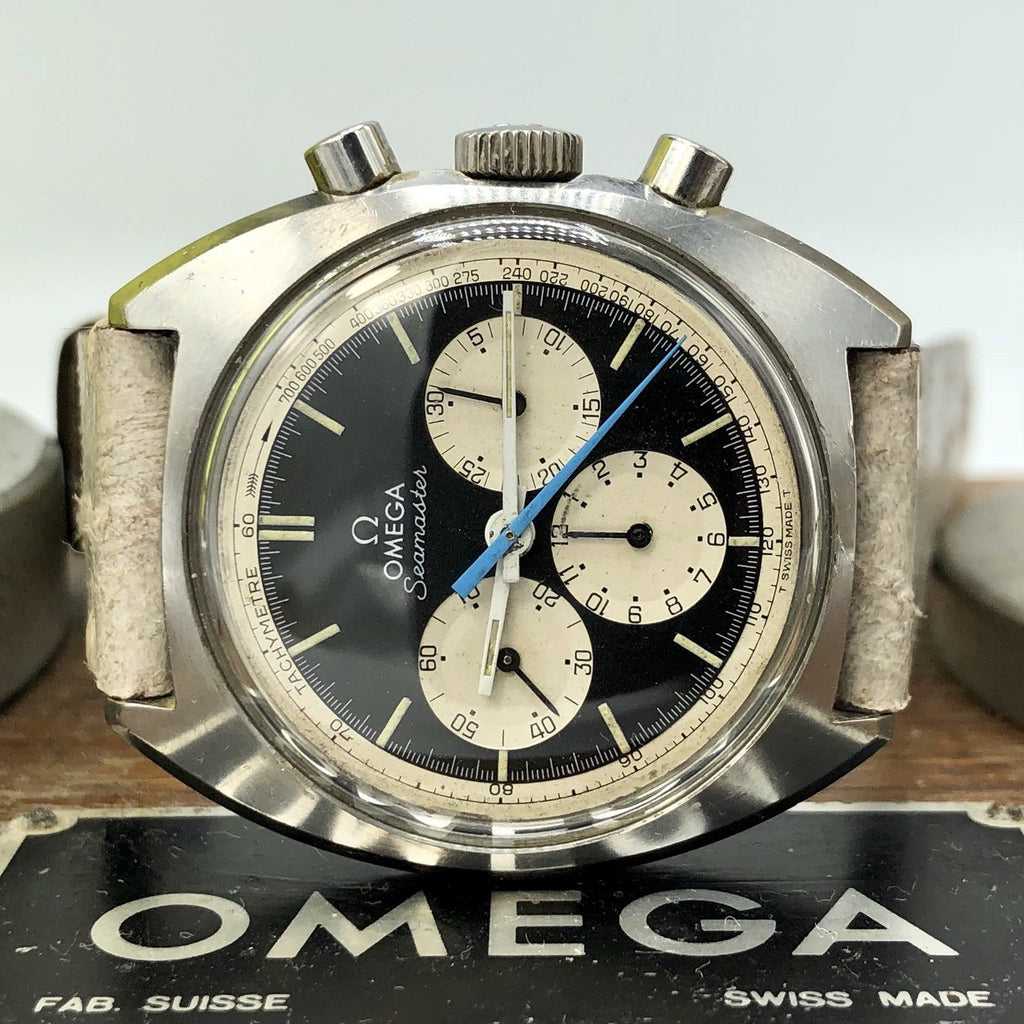 Vintage Omega Seamaster Chronograph 145.006-66 Caliber 321 Rev. Panda Dial