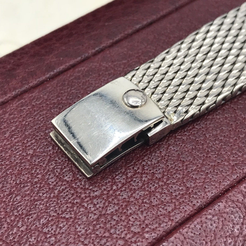 Vintage Patek Philippe Ellipse Ref.3548/1 White Gold 1972 box & Papers