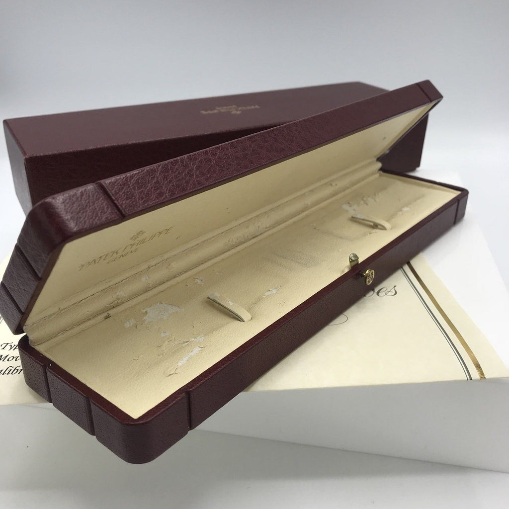 Vintage Patek Philippe Ellipse Ref.3548/1 White Gold 1972 box & Papers