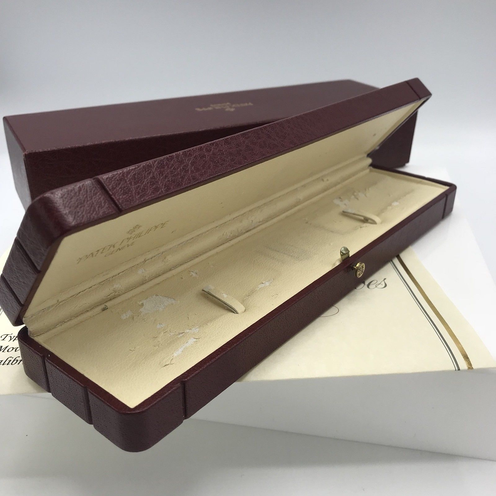 Vintage Patek Philippe Ellipse Ref.3548/1 White Gold 1972 box & Papers