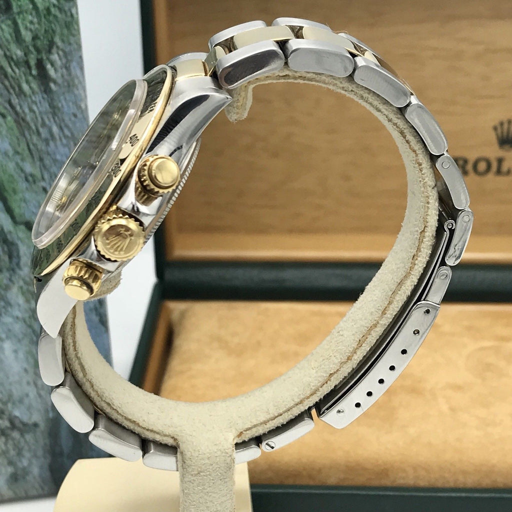 Vintage Rare Rolex Daytona 16523 4 line Diamond zenith 1988 L Serial 18k / Steel