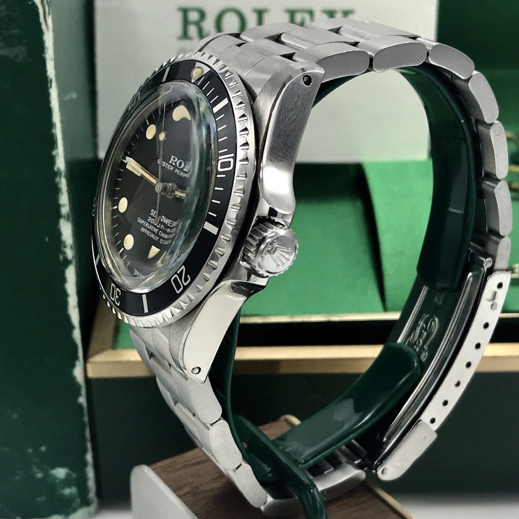 Vintage Rolex 1665 Sea-Dweller MK I dial Full set 1980 With Box Papers