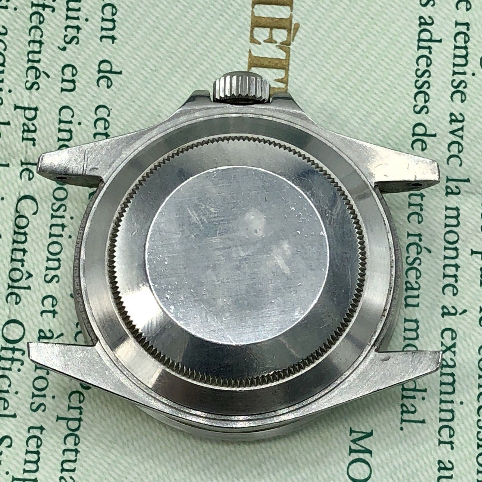 Vintage Rolex 16800 Submariner Pumpkin Matte dial Unpolished 1983 box & Papers