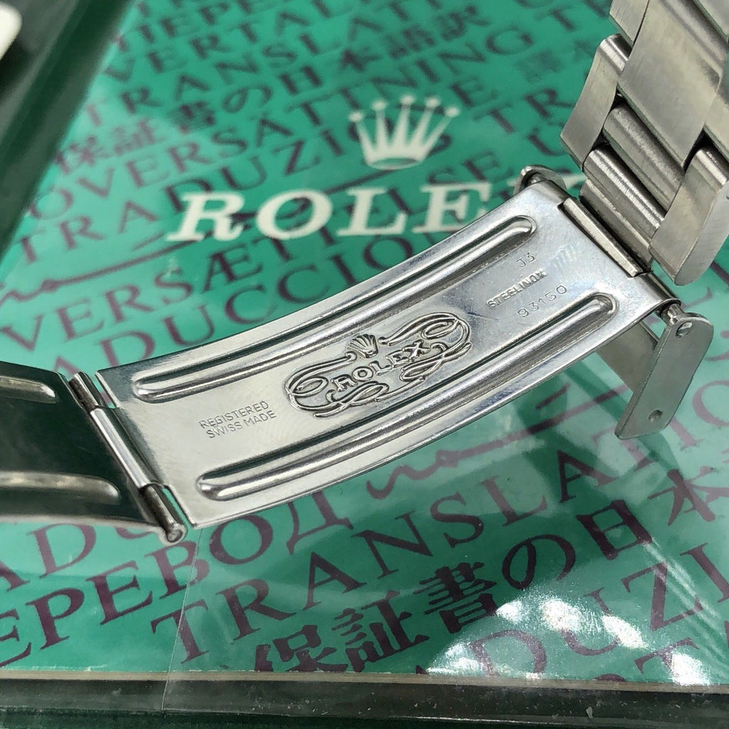 Vintage Rolex 16800 Submariner Pumpkin Matte dial Unpolished 1983 box & Papers