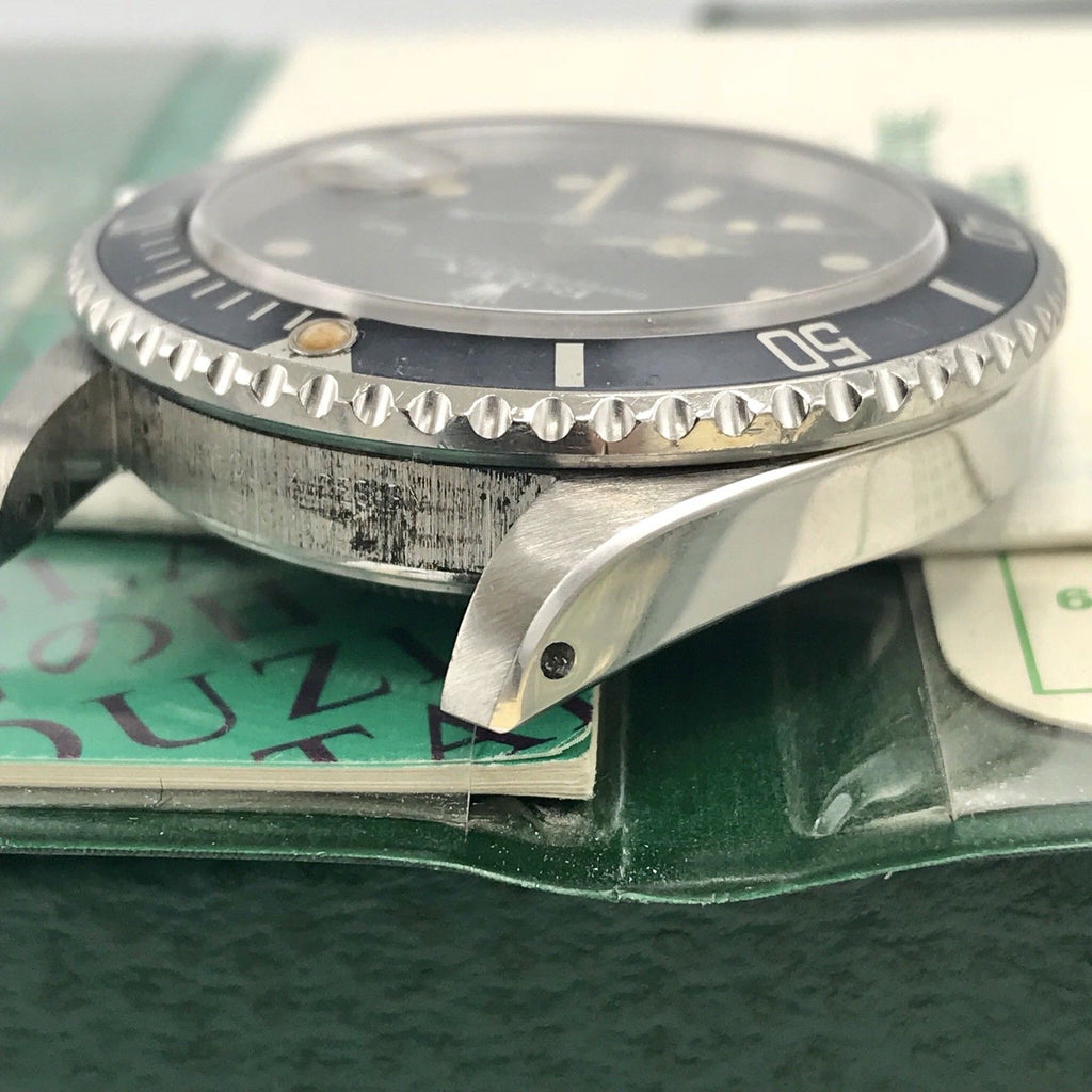 Vintage Rolex 16800 Submariner transitional Matte dial Fullset 1983 box & Papers