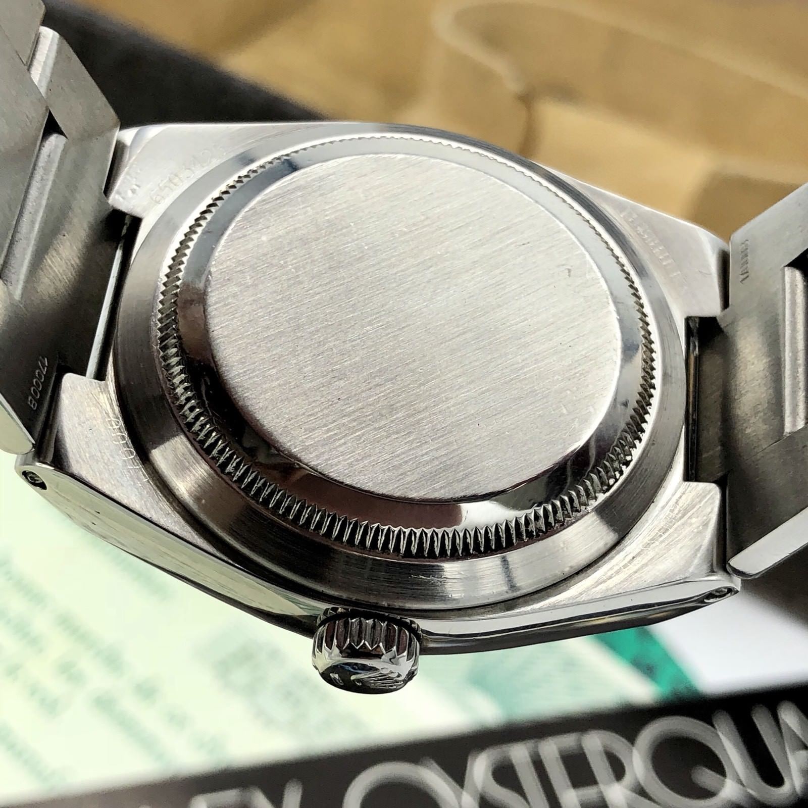 1980 Vintage Rolex DateJust Oyster quartz 17000 Blue Mk 1 Dial With box & Papers