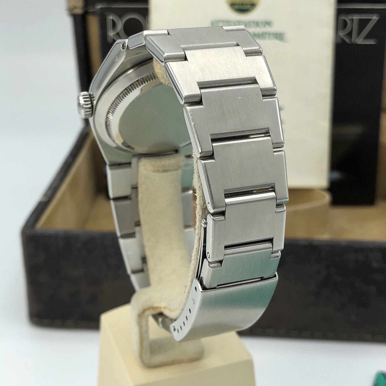1980 Vintage Rolex DateJust Oyster quartz 17000 Blue Mk 1 Dial With box & Papers