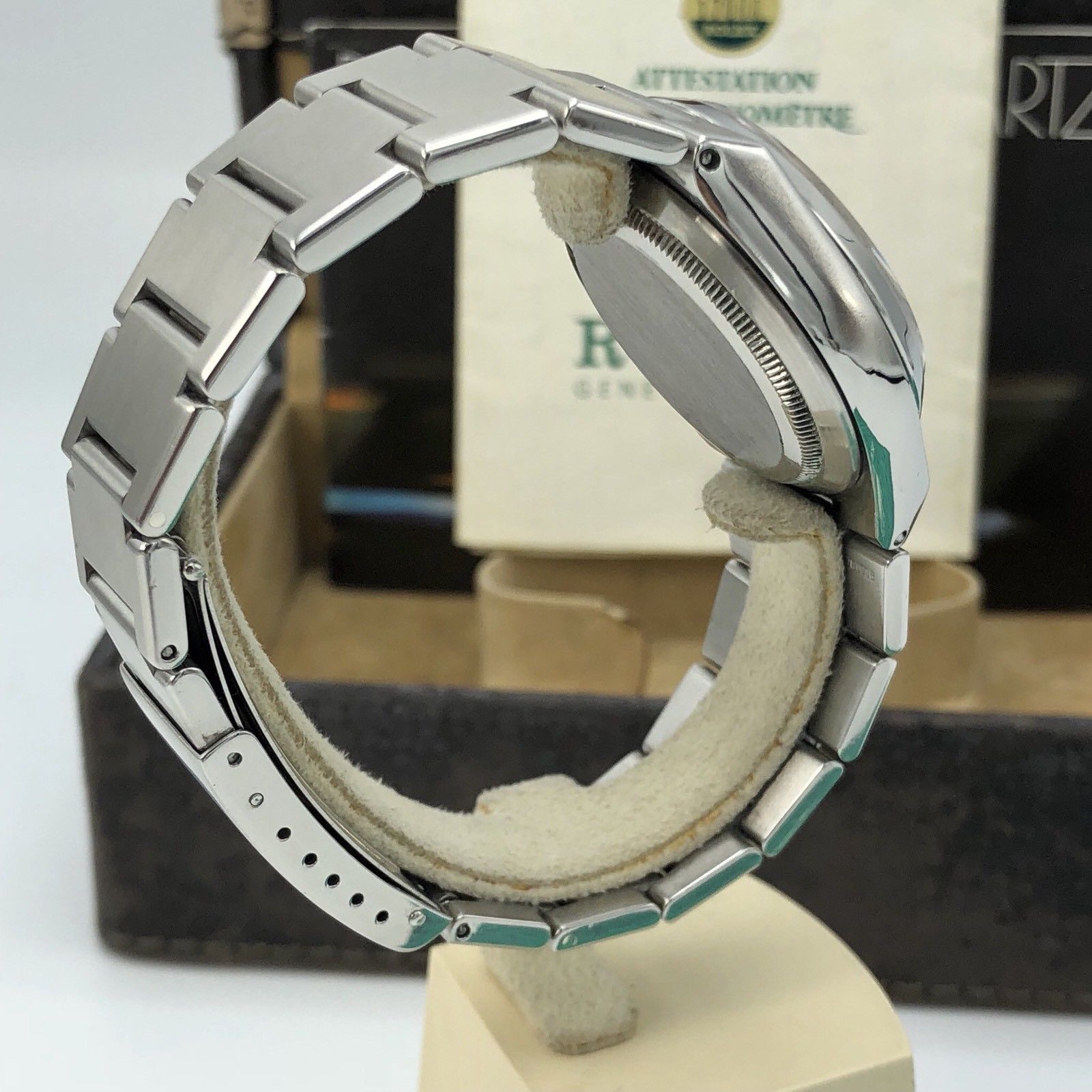 1980 Vintage Rolex DateJust Oyster quartz 17000 Blue Mk 1 Dial With box & Papers
