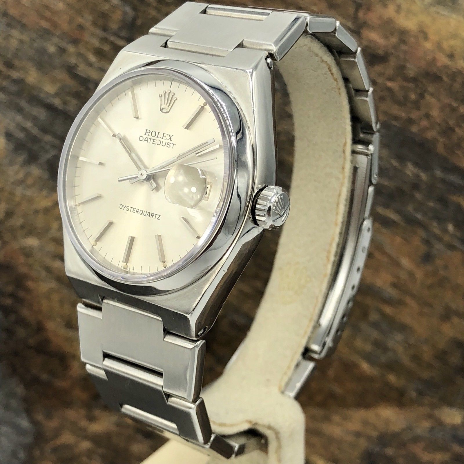 1978 Vintage Rolex DateJust Oyster quartz 17000 Mark 1 Dial