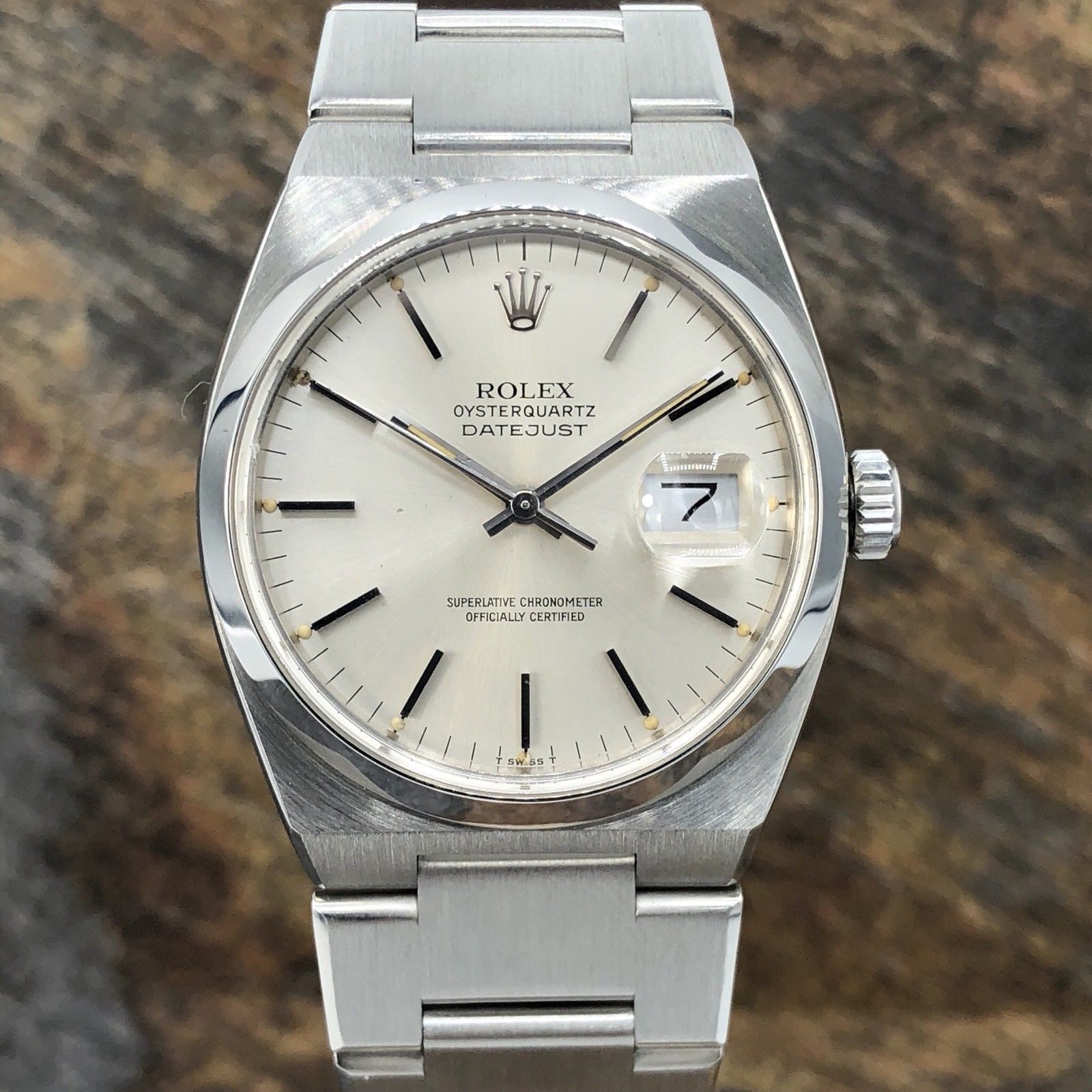 Vintage Rolex DateJust Oyster quartz 17000 Mint Condition