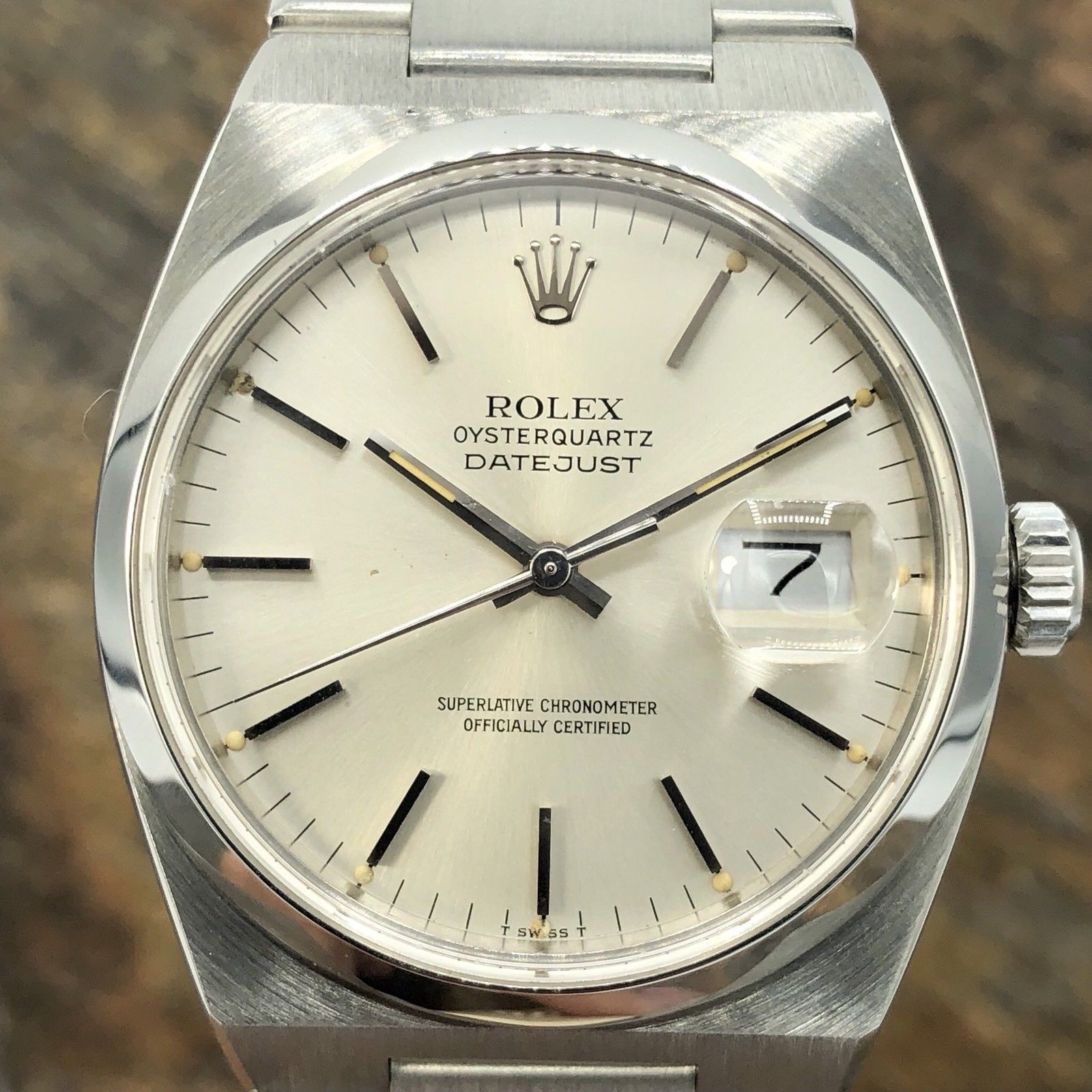 Vintage Rolex DateJust Oyster quartz 17000 Mint Condition