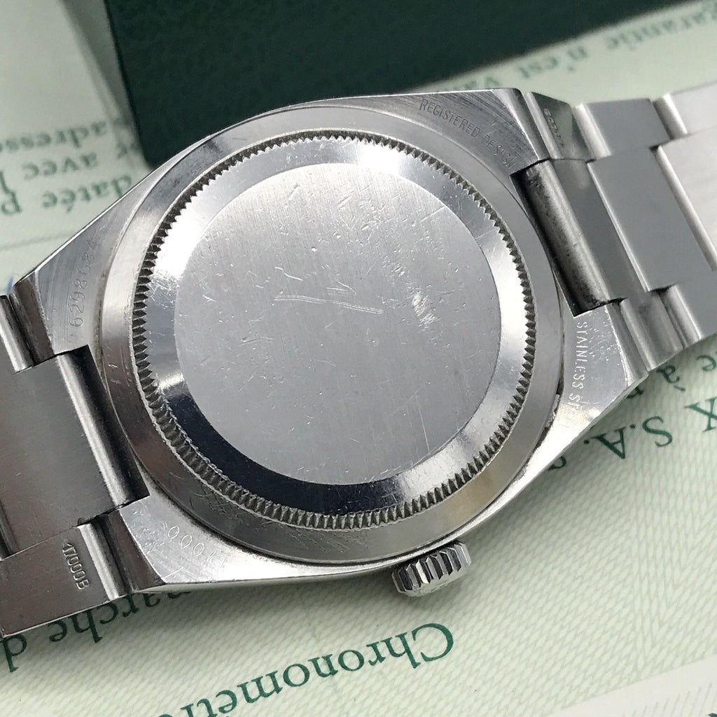 Vintage Rolex DateJust Oyster quartz 17000 Unpolished With box & Papers