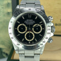 Vintage Rolex Daytona 16520 Patrizzi Inverted 6 Dial zenith 1989 L4 Serial W Box