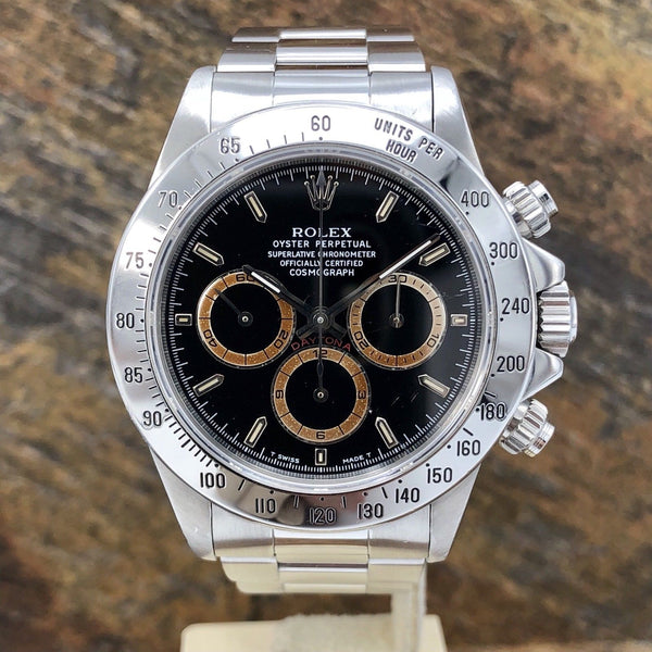 Vintage Rolex Daytona 16520 Zenith 1993 S Serial Extra Patrizzi Dial