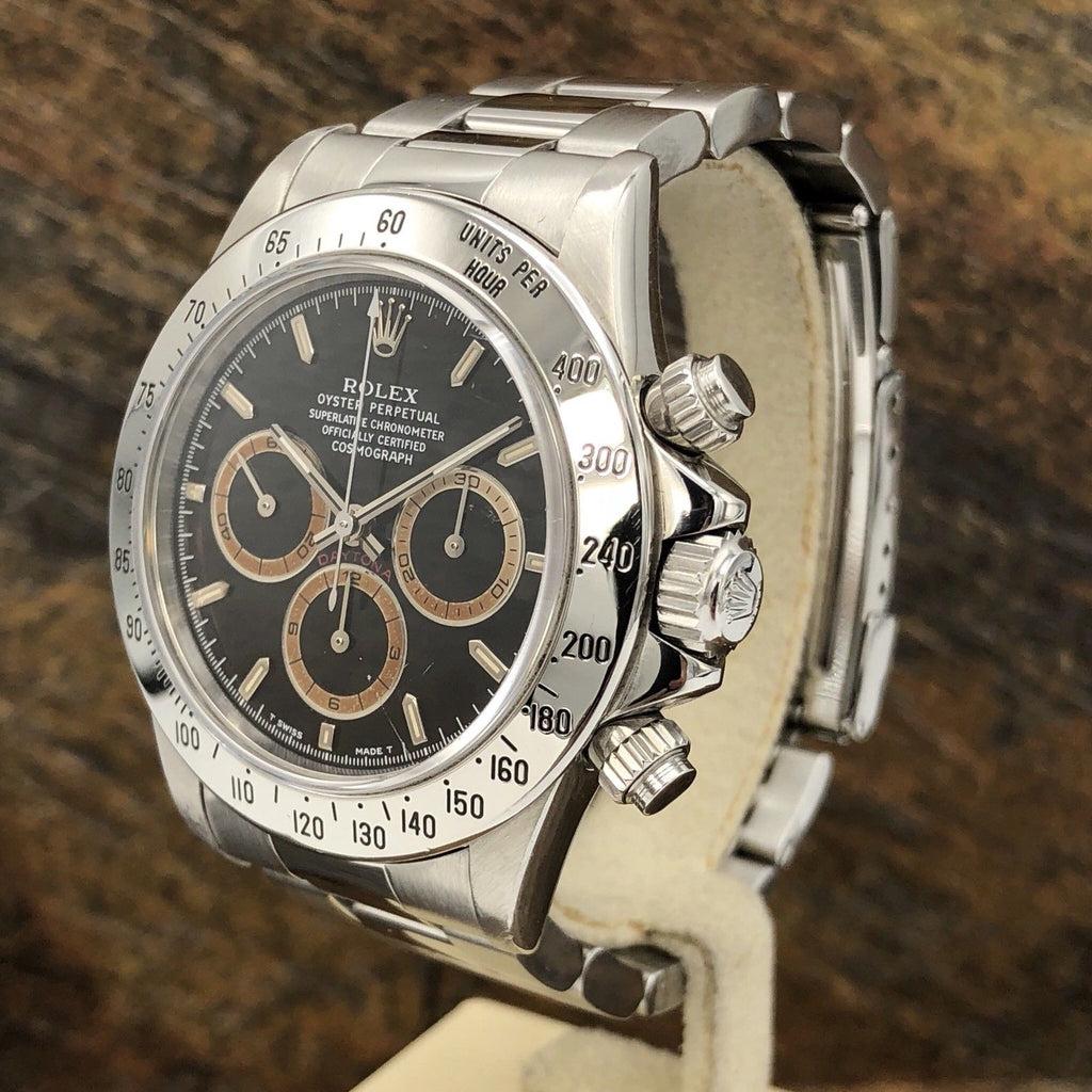 Vintage Rolex Daytona 16520 Zenith 1993 S Serial Extra Patrizzi Dial