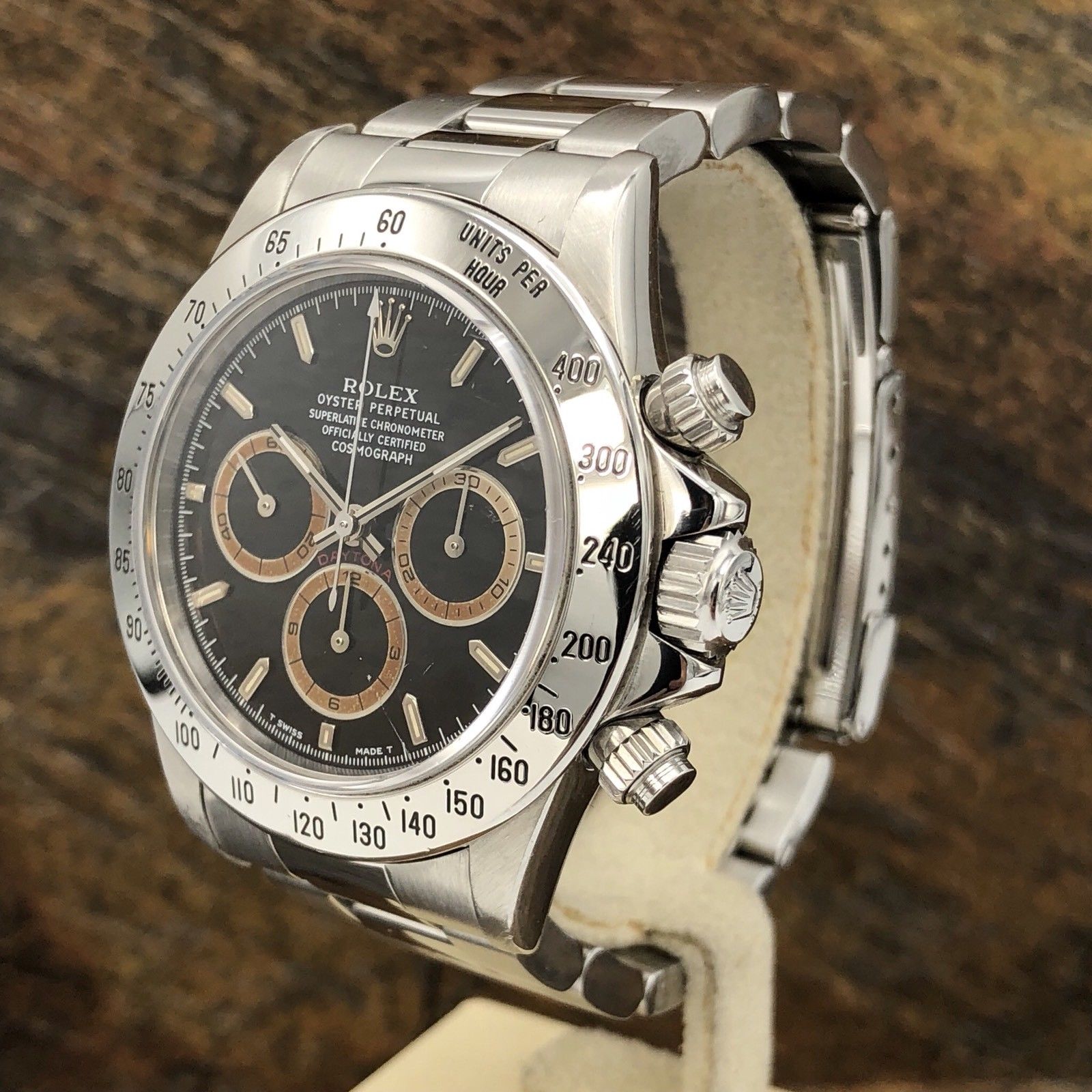 Vintage Rolex Daytona 16520 Zenith 1993 S Serial Extra Patrizzi Dial