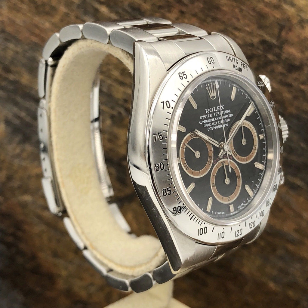 Vintage Rolex Daytona 16520 Zenith 1993 S Serial Extra Patrizzi Dial