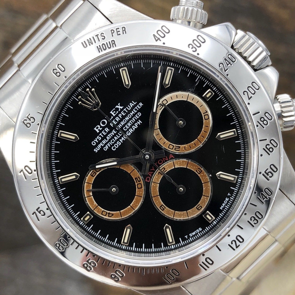 Vintage Rolex Daytona 16520 Zenith 1993 S Serial Extra Patrizzi Dial